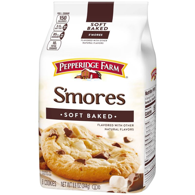 Pepperidge Farm Soft Baked S'mores Cookies - 8.6oz