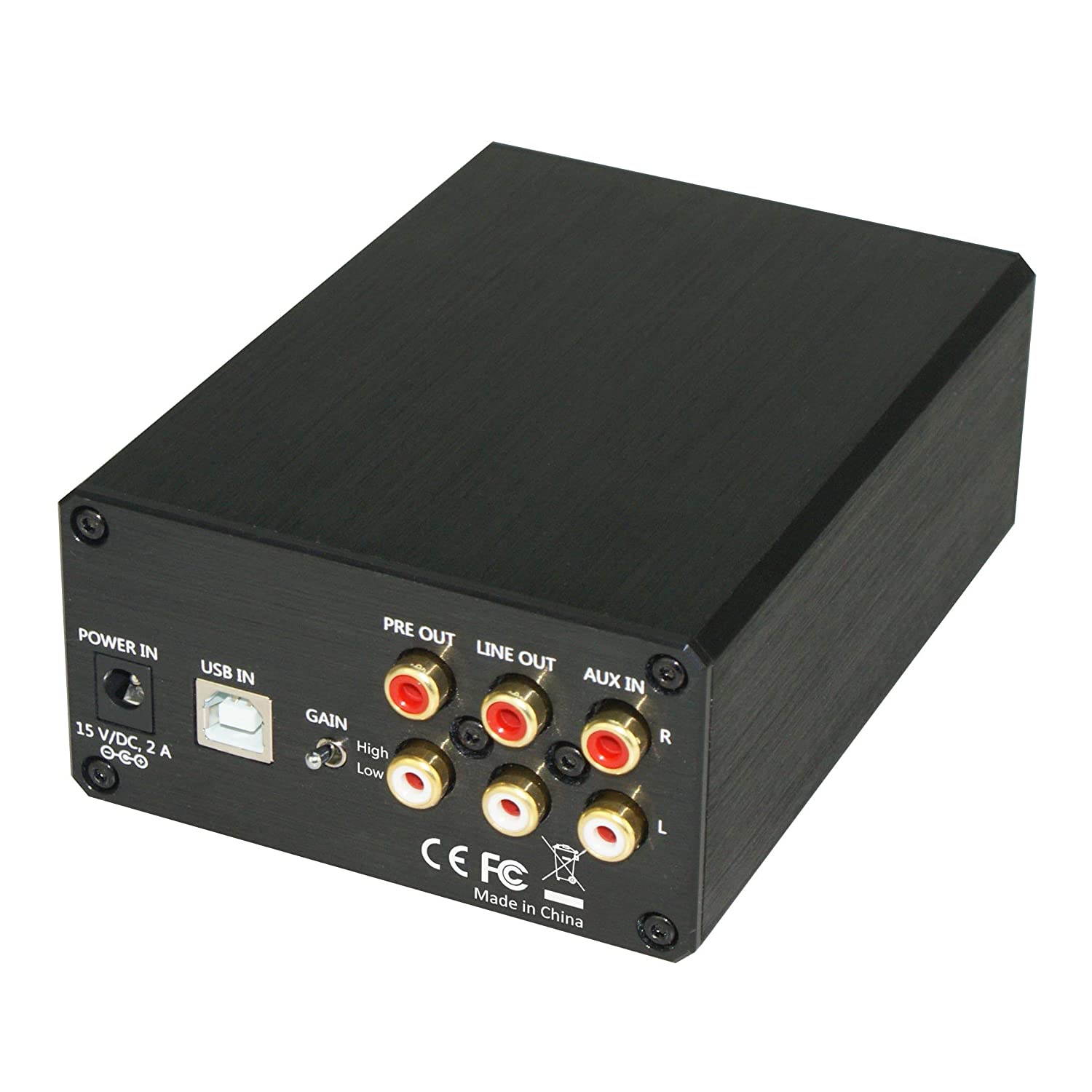 XtremPro Desktop USB DAC Headphone Amplifiers - Black (65003)