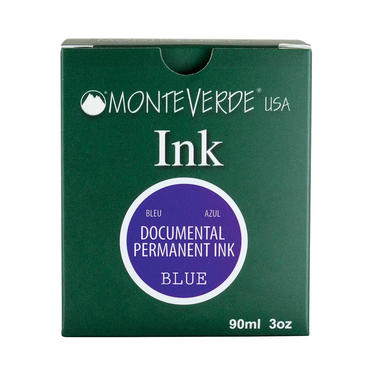 Monteverde USA Ink, 90 ml Documental Permanent Blue (G308DU)