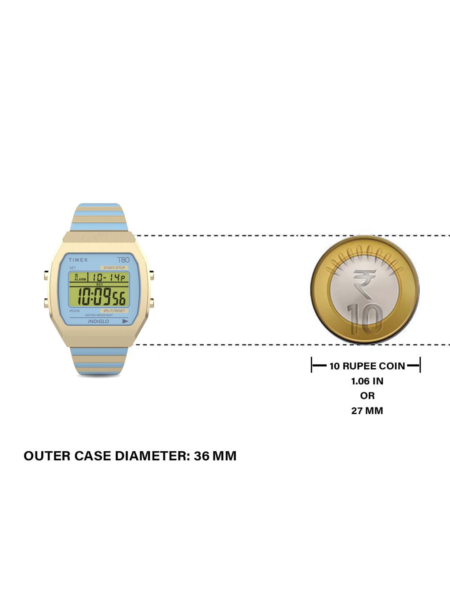 Fastrack NR68027PP04 Street Line Digital Watch for Women