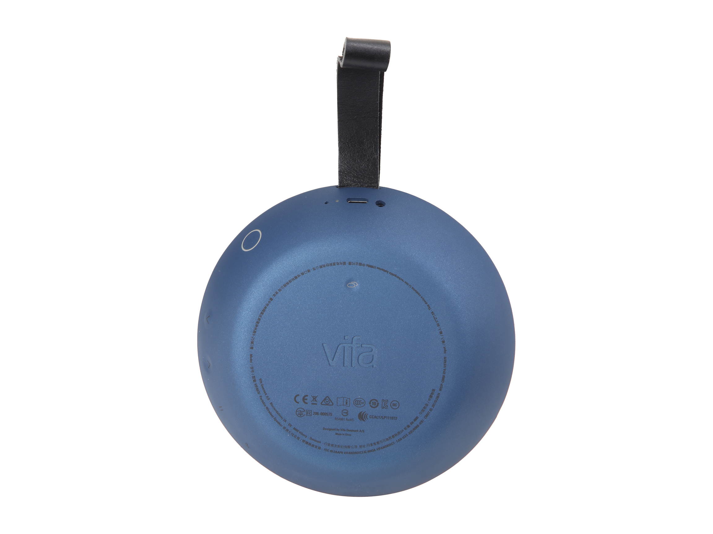 Vifa Reykjavik 87102 Compact Hifi Bluetooth Speaker - Ice Cave Blue