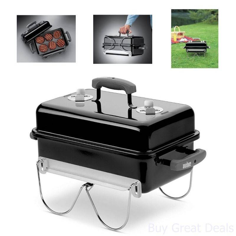 Grill Portable Charcoal Camping Anywhere Cooking Bbq Outdoor Kitchen New