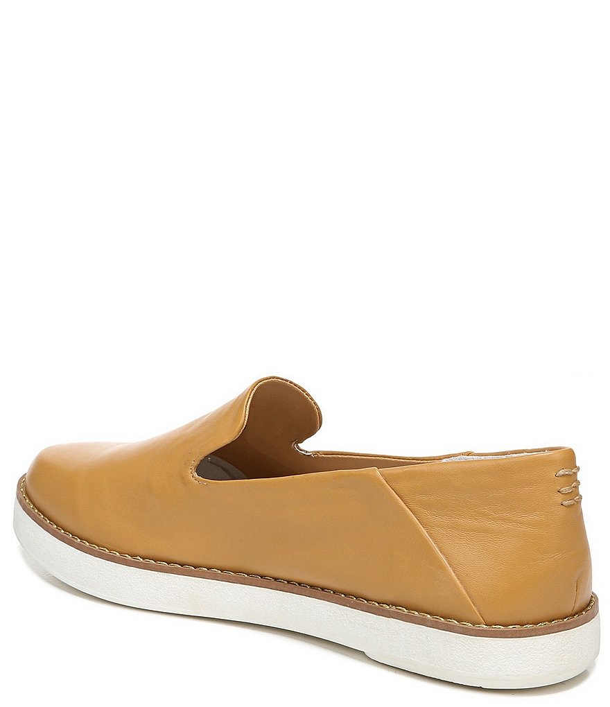 Franco Sarto Iconic Leather Slip-On Platform Sneakers