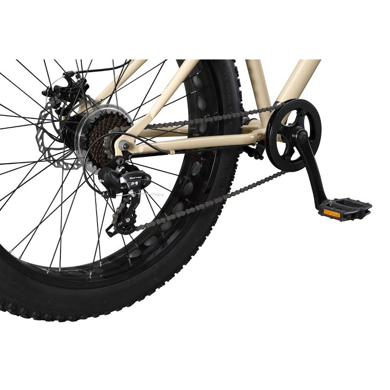 Mongoose Malus Fat Tire 26" Mountain Bike - Tan