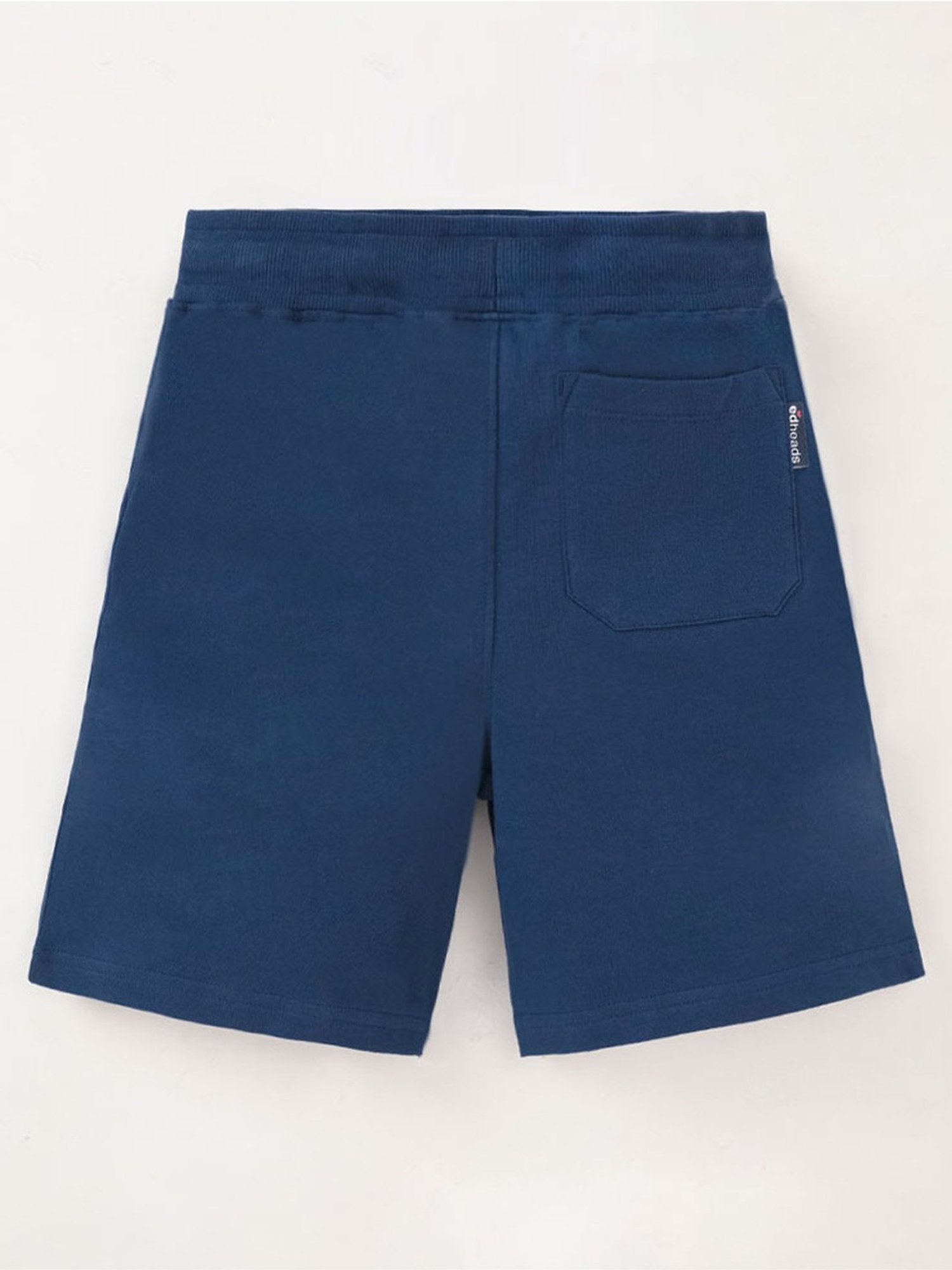 Edheads Kids Blue Cotton Printed Shorts