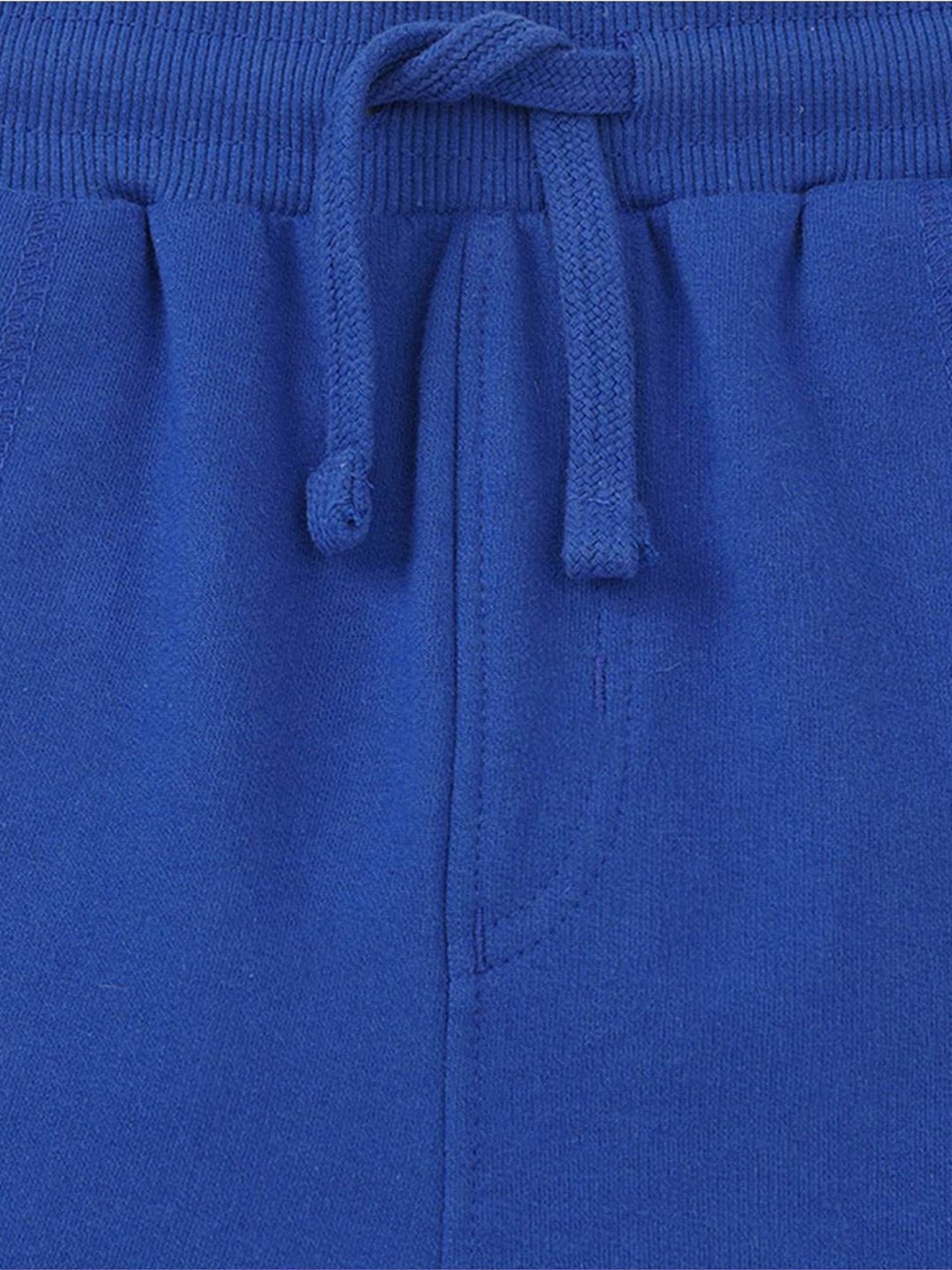 Edheads Kids Blue Cotton Regular Fit Shorts