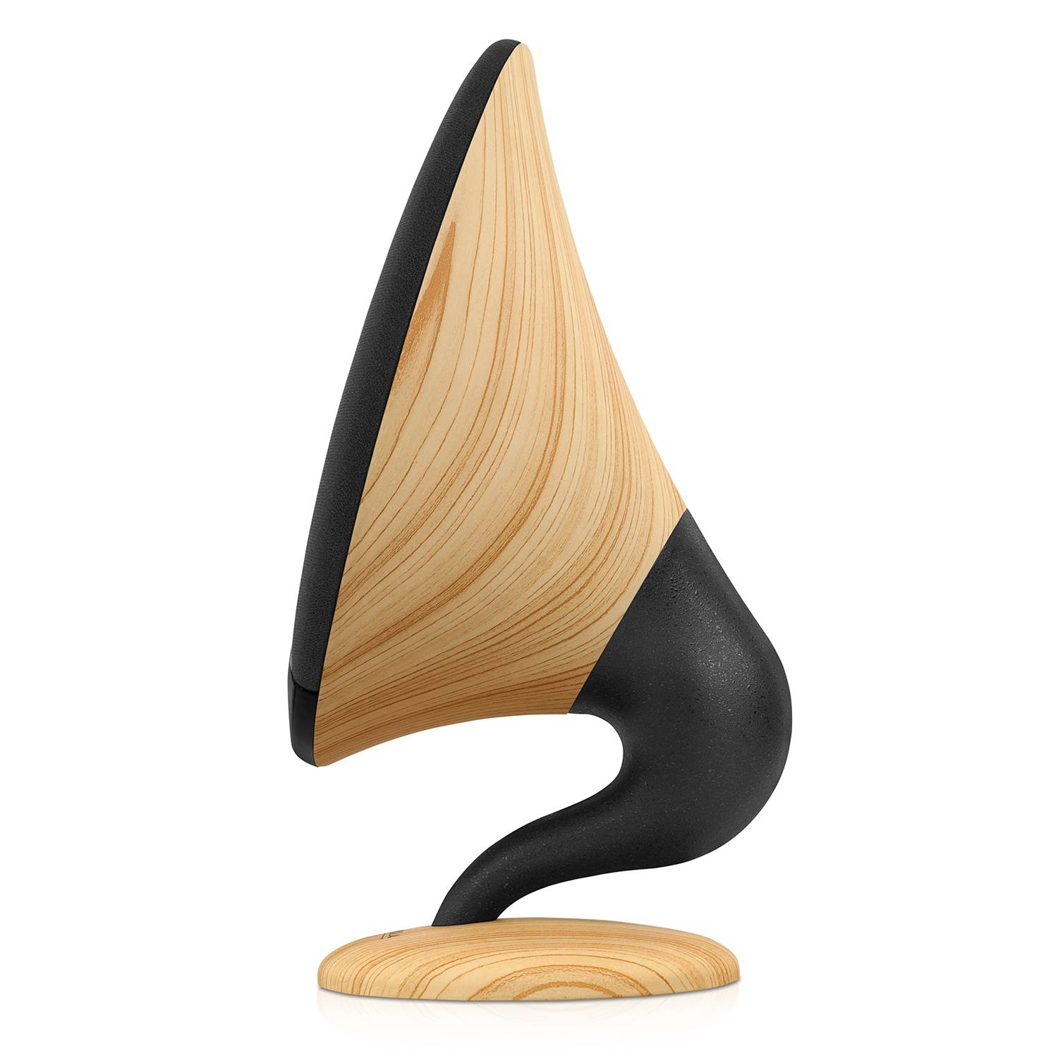 Gramophone Symphony Speakers Speakers - for portable use - 2.1-channel - wireless - Bluetooth - 62 Watt (total) - oak