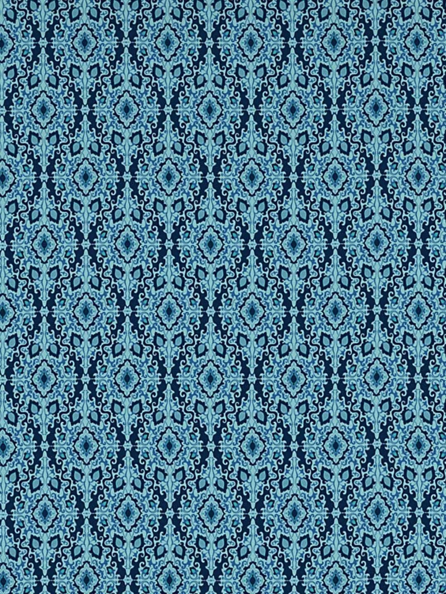 Welspun Dazzle Abstract Blue 140 TC Microfiber Double Bedsheet with 2 Pillow Covers