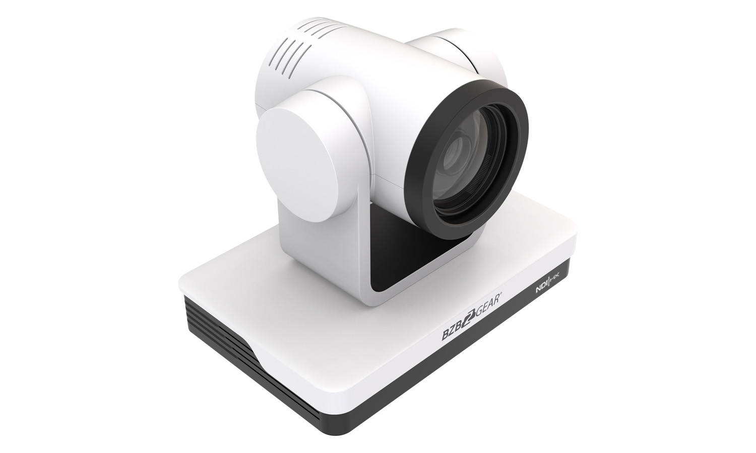 BZBGEAR 12X Universal PTZ NDI/HDMI/SDI/USB 3.0 RS232/485 Live Streaming Camera Series (White)