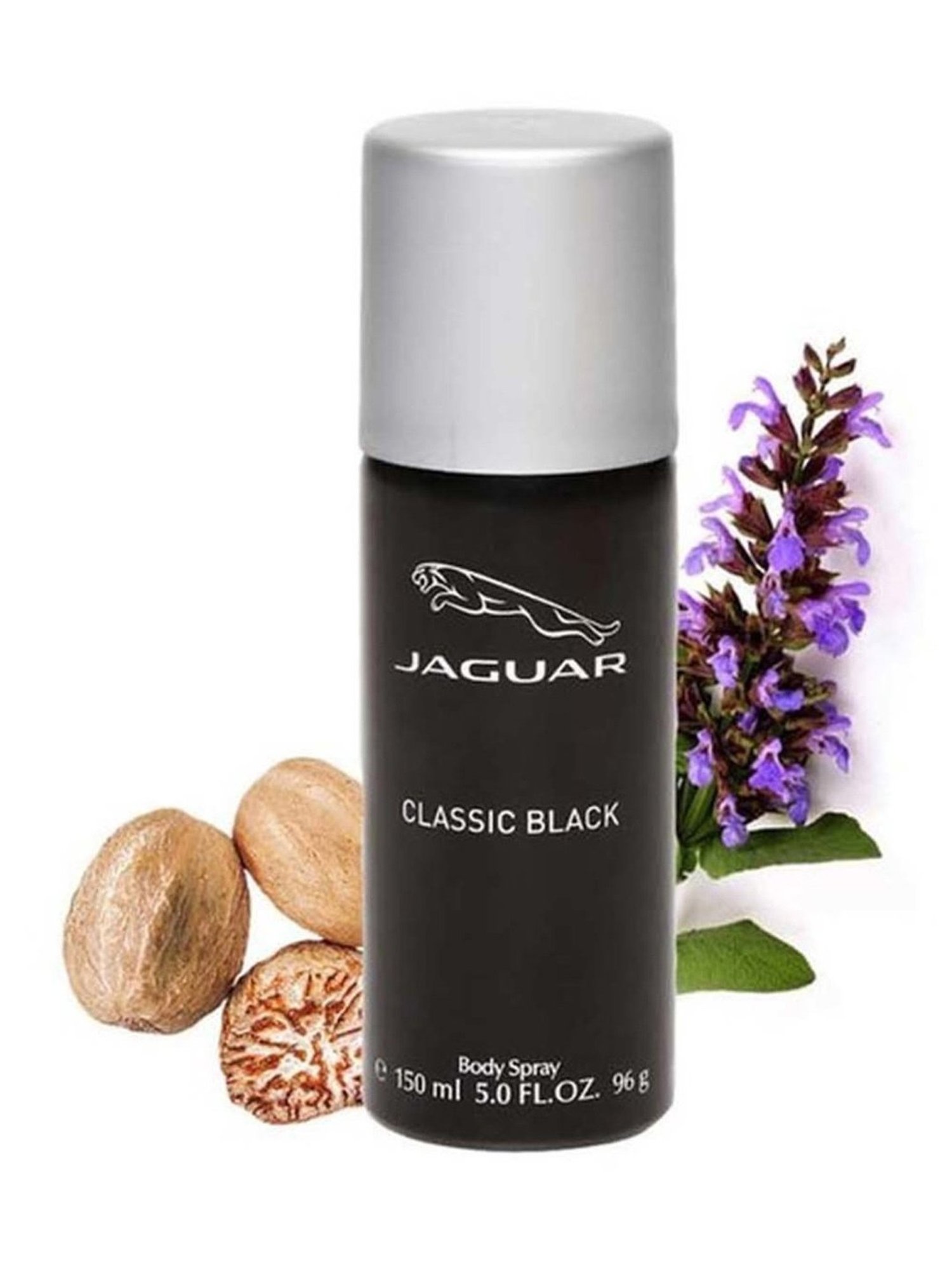 Jaguar Classic Black Deodorant Spray (Pack of 2)