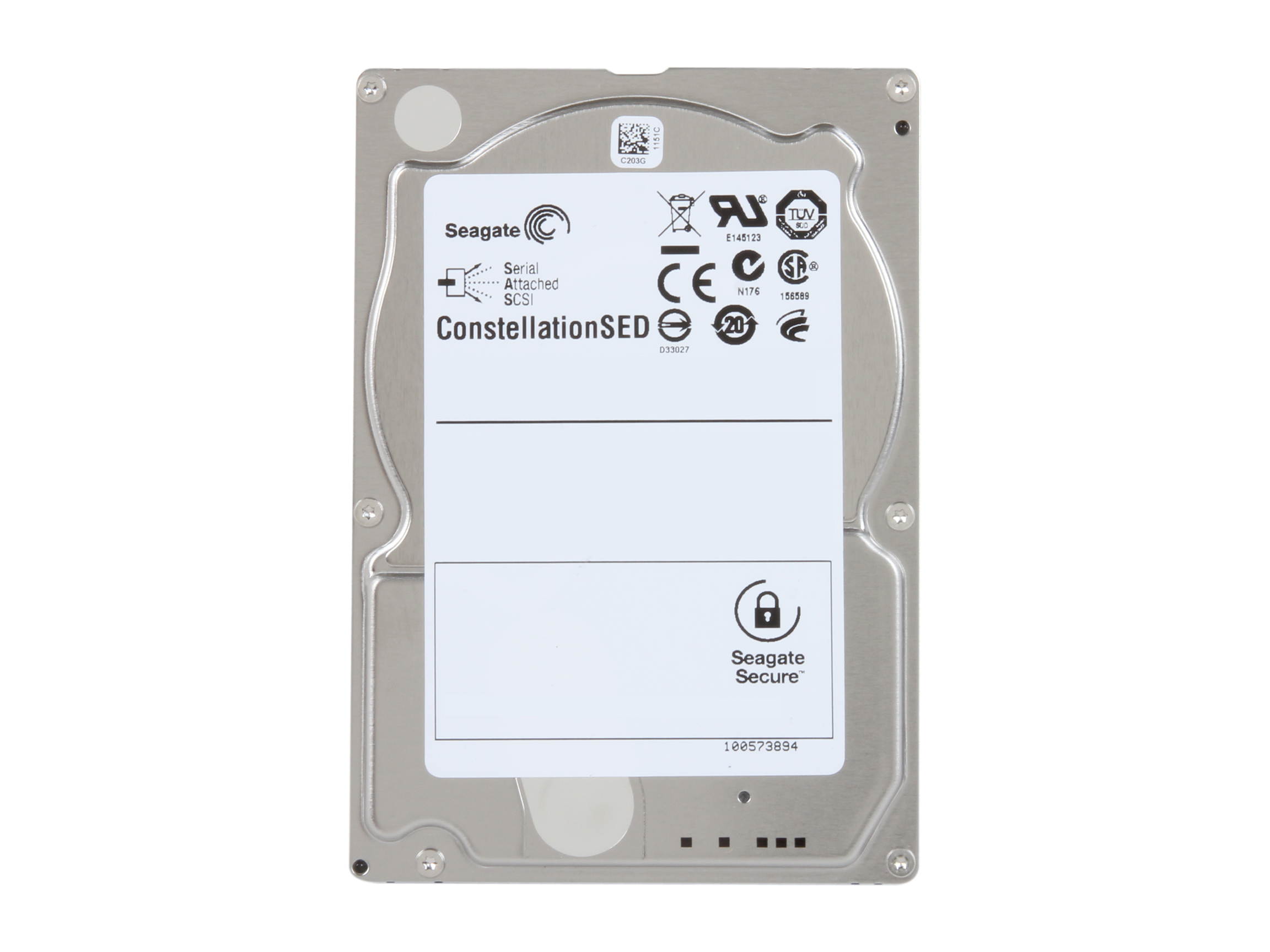 Seagate Constellation ST9500431SS 500GB 7200 RPM 16MB Cache SAS 6Gb/s 2.5" Self-Encrypting Internal Hard Drive Bare Drive