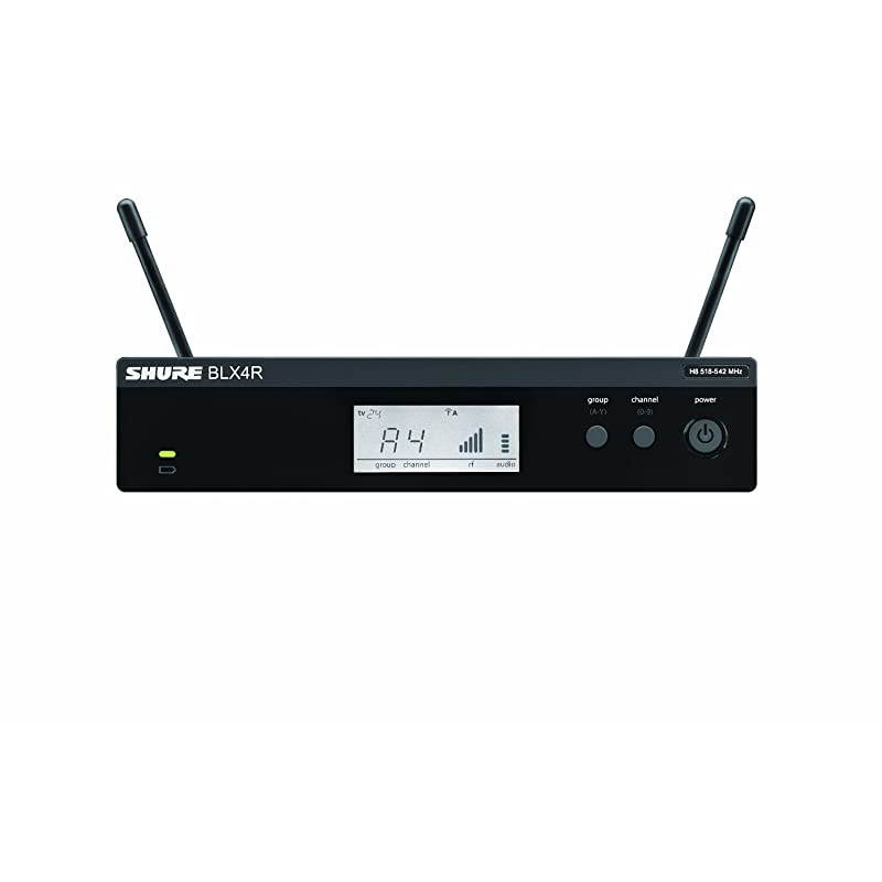 BLX4R Single Channel Receiver Rack Mount H10