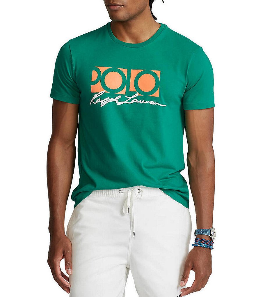 Polo Ralph Lauren Classic-Fit Graphic Logo Short-Sleeve Tee