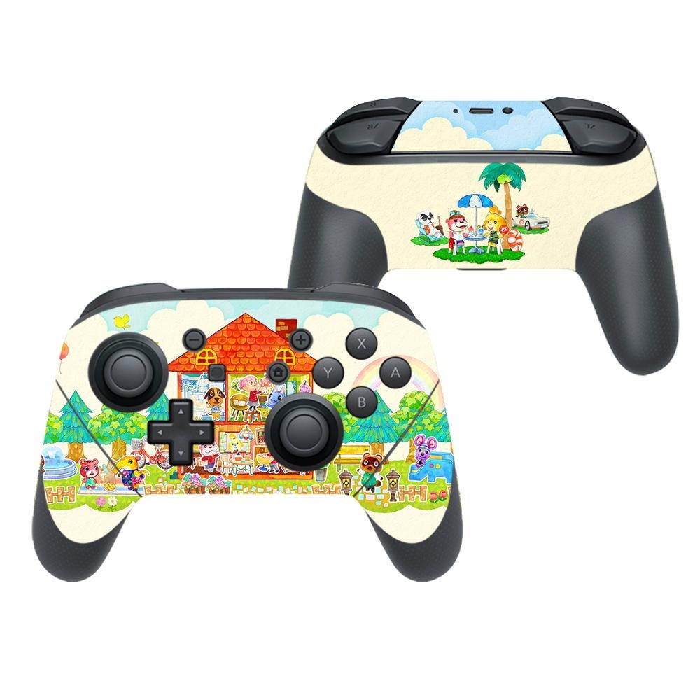 Animal Crossing Cover Decal Skin Sticker for Nintendo Switch Pro Controller Gamepad Joypad Nintend Switch Pro Skins Stickers