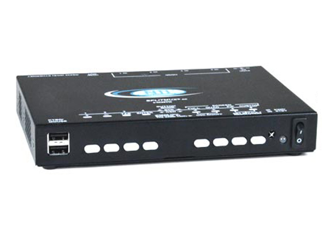 NTI SPLITMUX-4K-4RT-R 4K HDMI Quad Screen Splitter/Multiviewer w/2-Yr Warranty