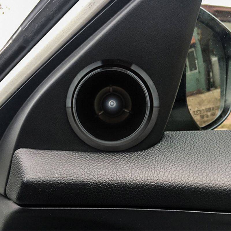 Audiopipe ATQ-1551 1 Inch 250 Watt 4 Ohm Aluminum Titanium Car Audio Bullet Tweeter with Mylar Capacitor & Kapton Voice Coil for Vehicle Sound System