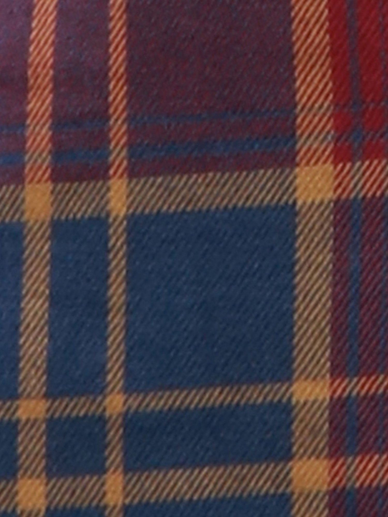 Spykar Blue Cotton Slim Fit Checks Shirt