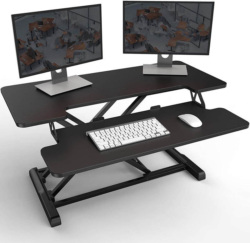 Computer Lifting Table,Standing Desk Converter Stand Up Desk Riser, Height Adjustable Ergonomic Tabletop Workstation Riser