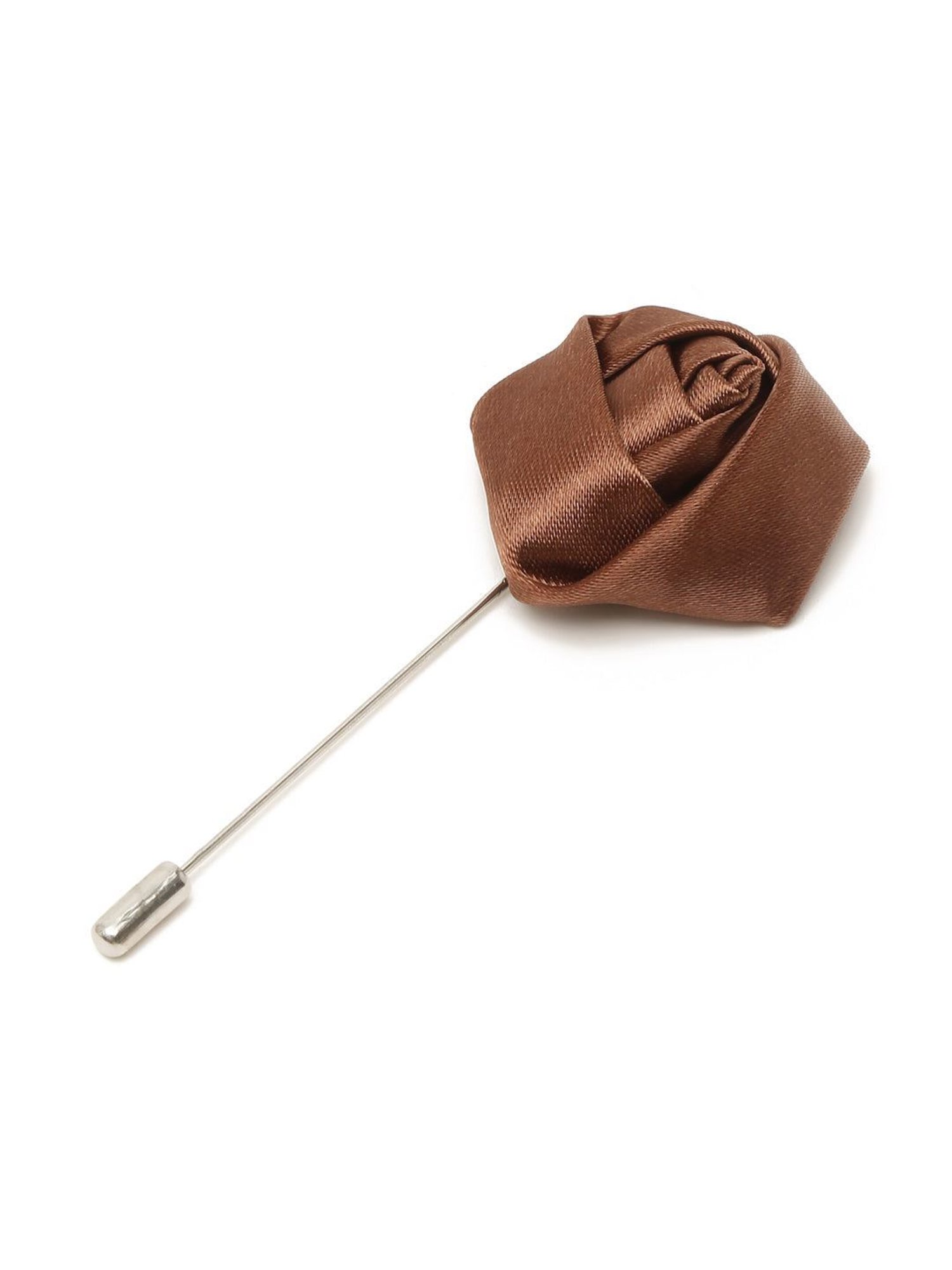 Louis Stitch Brown Embroidered Necktie Gift Set - Set of 5