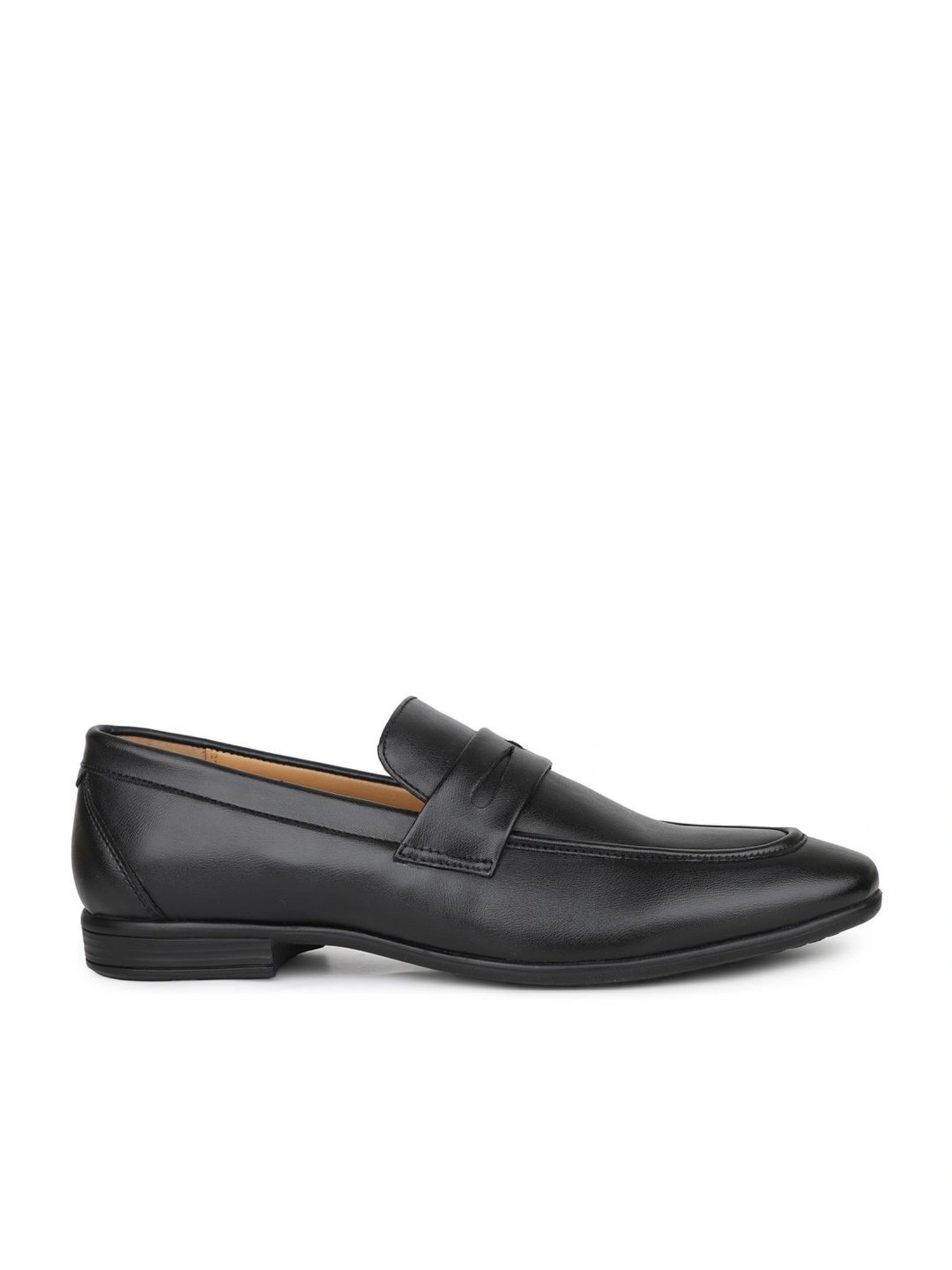 Privo by Inc.5 Men's Black Formal Loafers