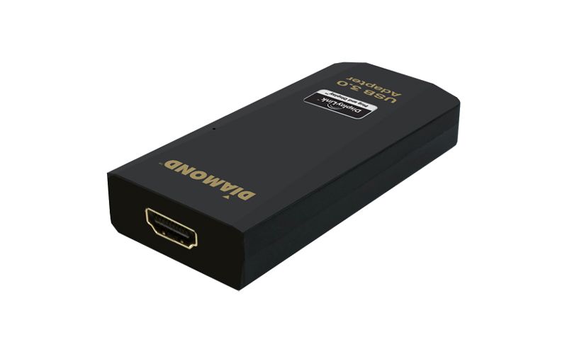 Diamond Multimedia USB 3.0 to DVI/HDMI Video Graphics Adapter up to 2560??1440 / 1920??1080 (BVU3500H) - Female USB