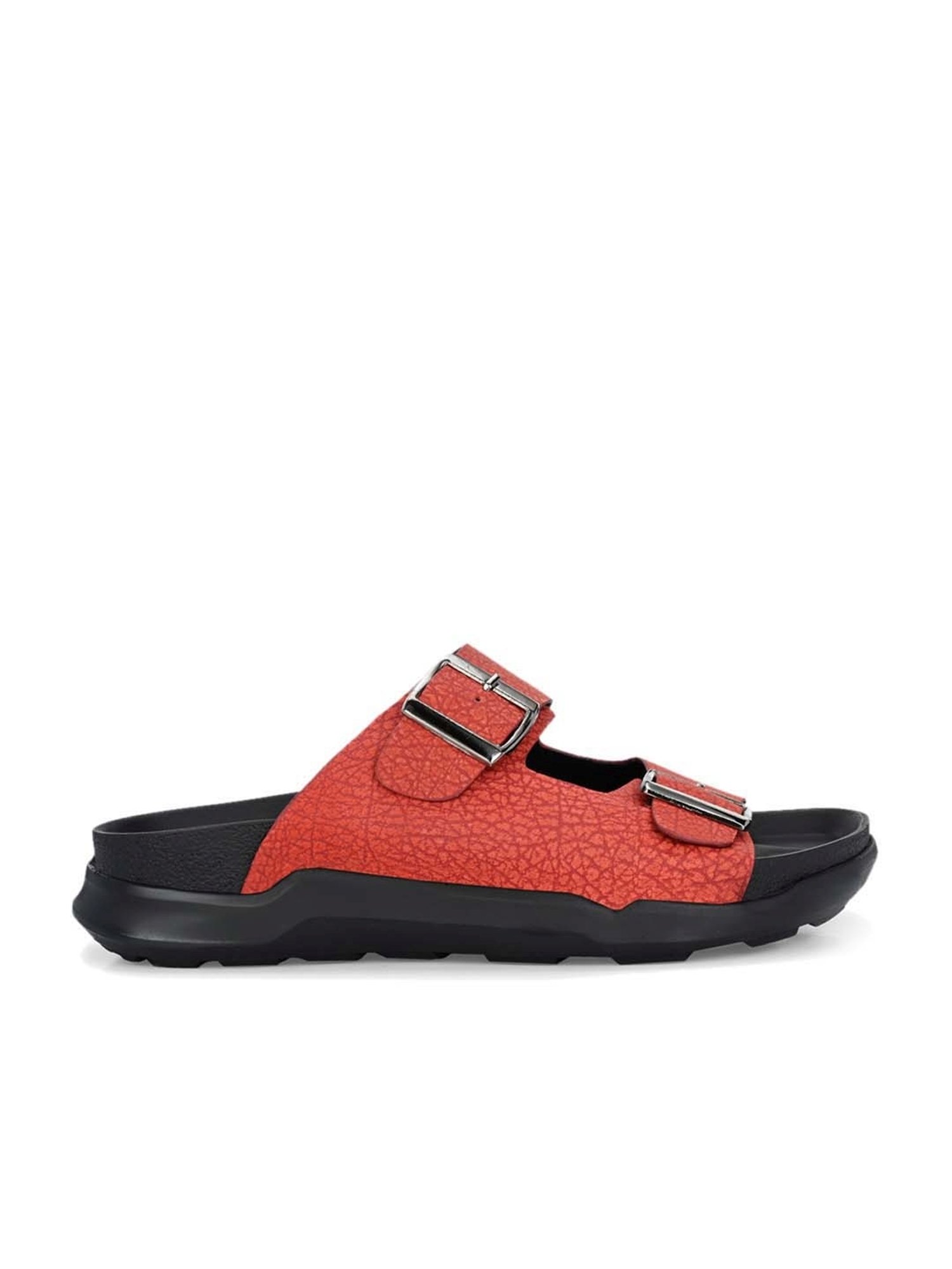 Hitz Men's Red Casual Sandals