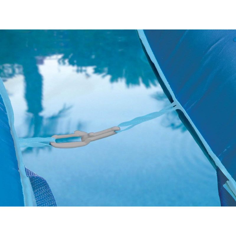 Kelsyus Floating Pool Lounger Inflatable Chair w/ Cup Holder, Blue | 80014