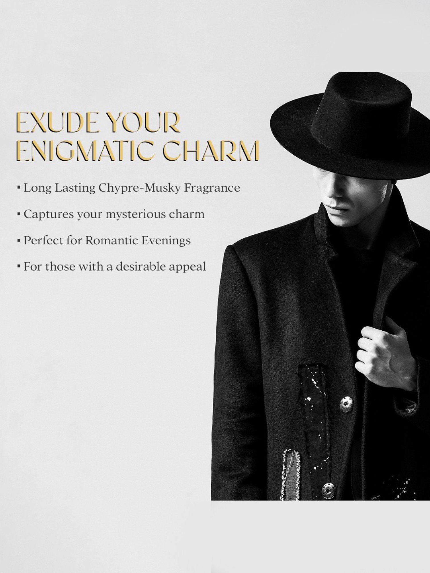 NISARA Men Of The Night Eau de Parfum for Men - 50 ml