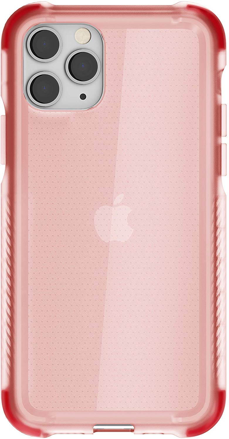 Ghostek Covert Clear iPhone 11 Pro Max Case with Super Slim Fit Design and Grip Bumper Shockproof Heavy Duty Protection Wireless Charging Compatible for 2019 iPhone 11 Pro Max (6.5 Inch) - (Clear)