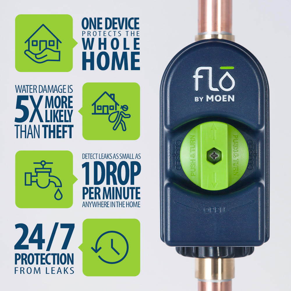 Flo by Moen 1.25" Device