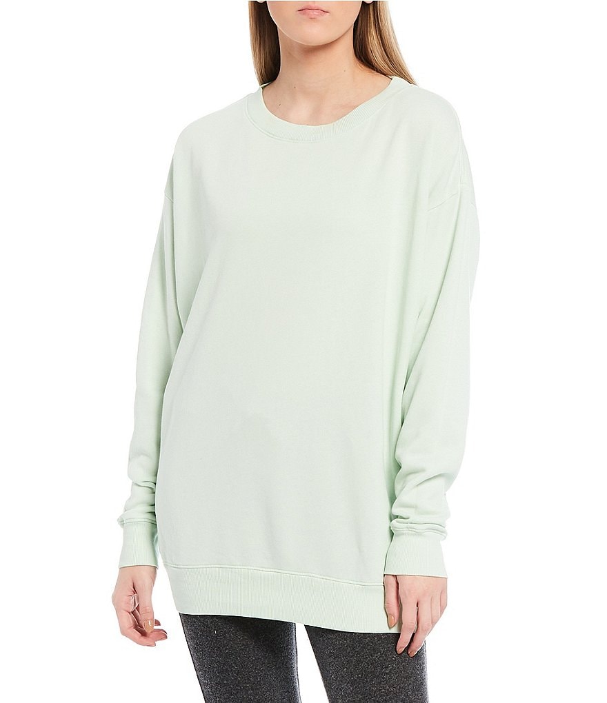 WILDFOX Roadtrip Crew Neck French Terry Sweater