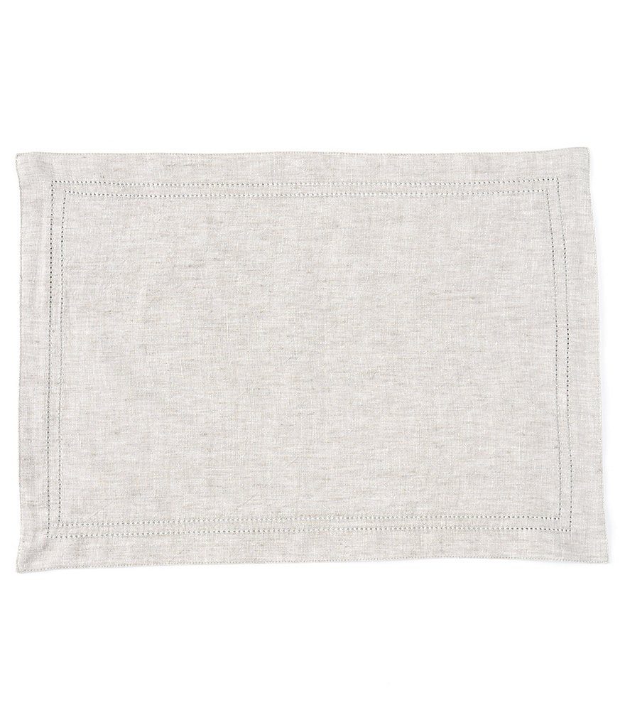 Southern Living Double-Hem-Stitched Linen Placemat