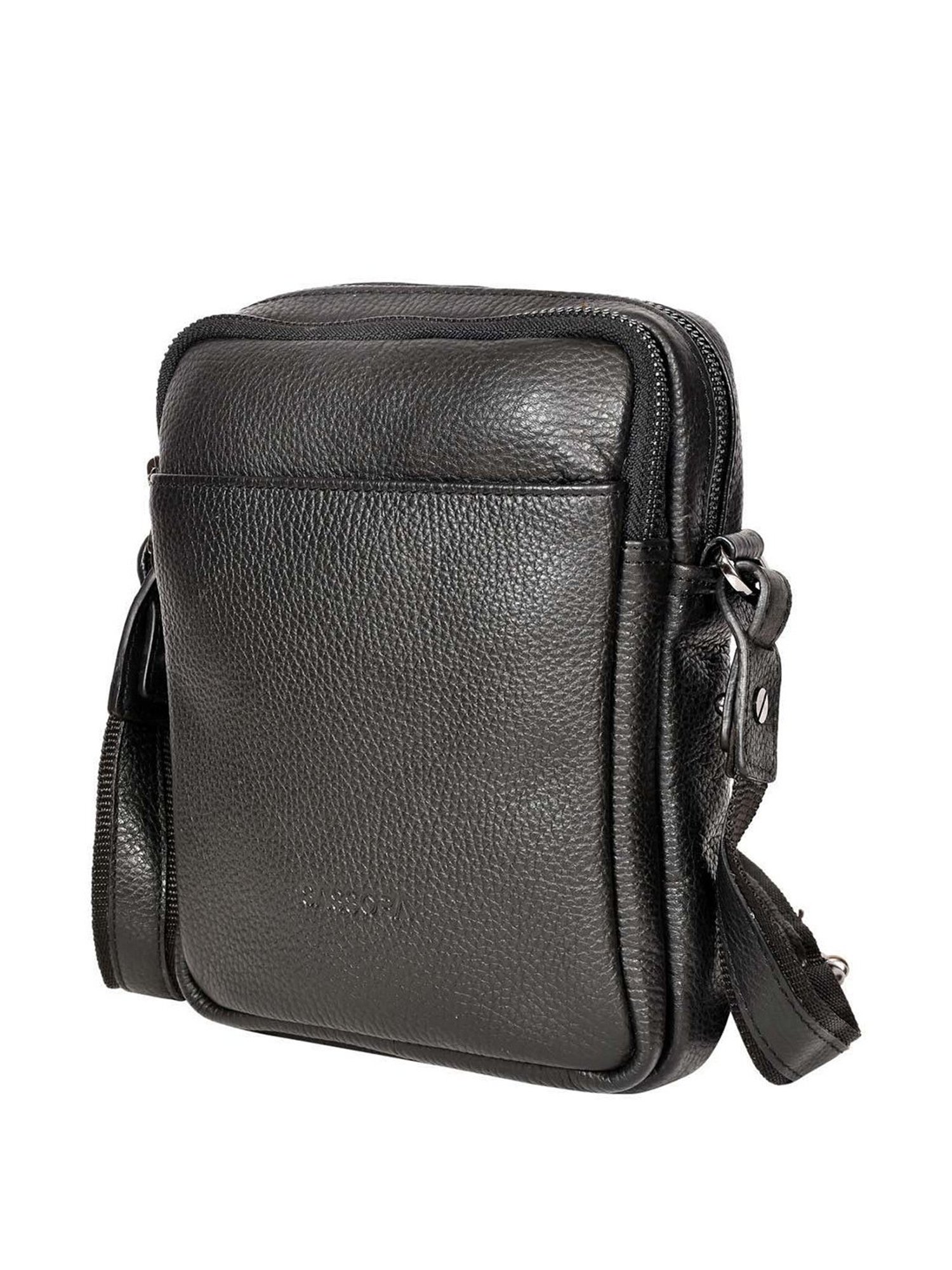 Ajile by Pantaloons Black Solid Sling Handbag