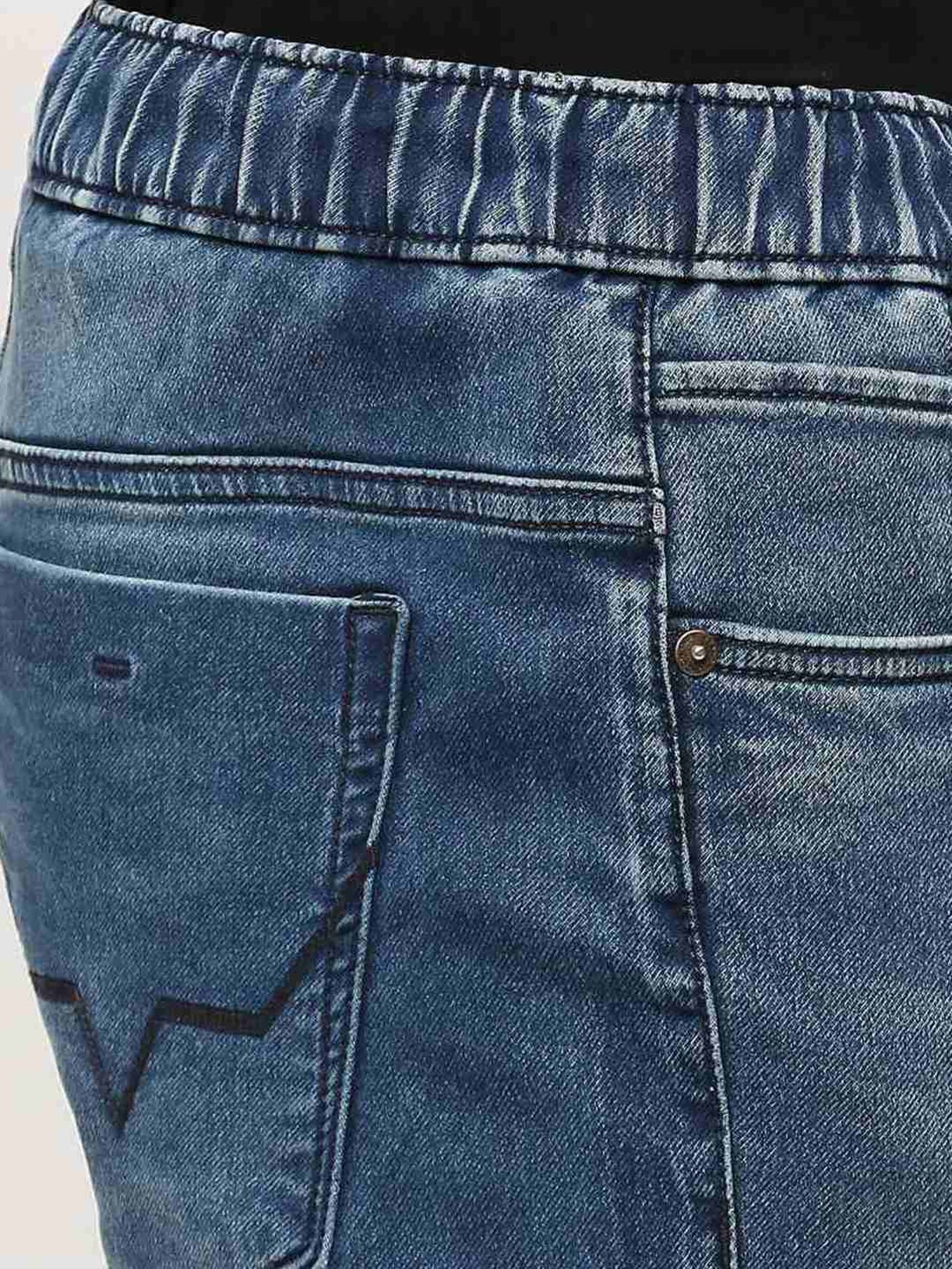 Pepe Jeans Mid Indigo Blue Regular Fit Denim Shorts