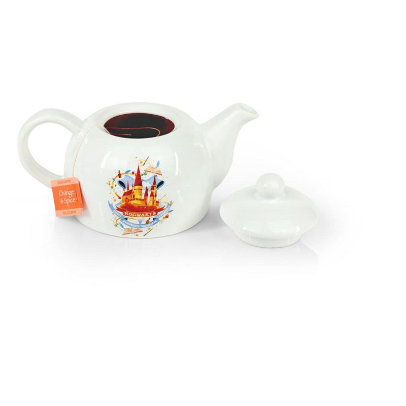 Bonjour Round Glass Teapot with Flavor Lock Infuser (34 oz)
