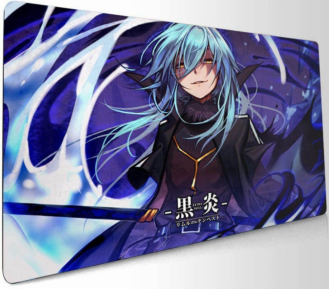 yongheng That Time I Got Reincarnated as a Slime Mouse pad Laptop Large Desk mat Keyboard pad playmat Anime Gaming Mouse pad 107 (90cm&times;40cm)