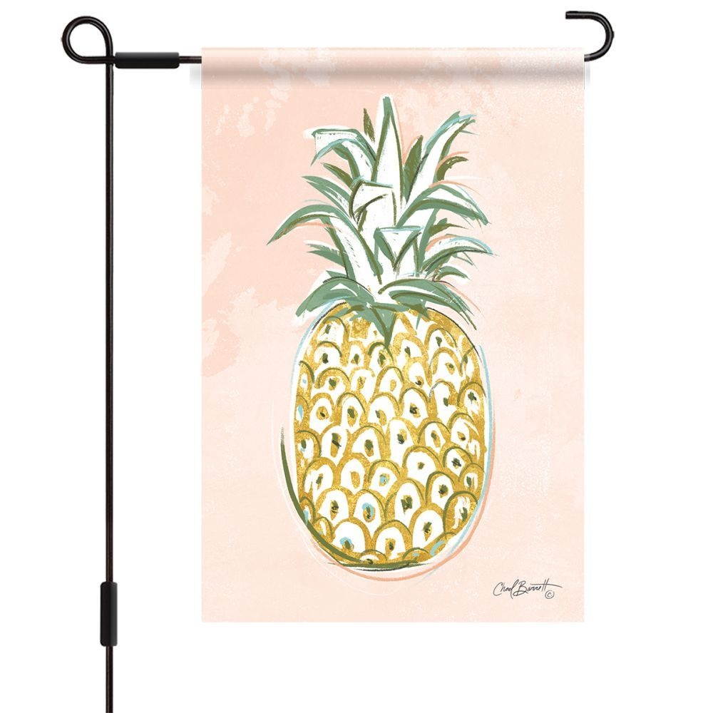 Lang Companies,  Pineapple Paradise Mini Garden Flag by Chad Barrett
