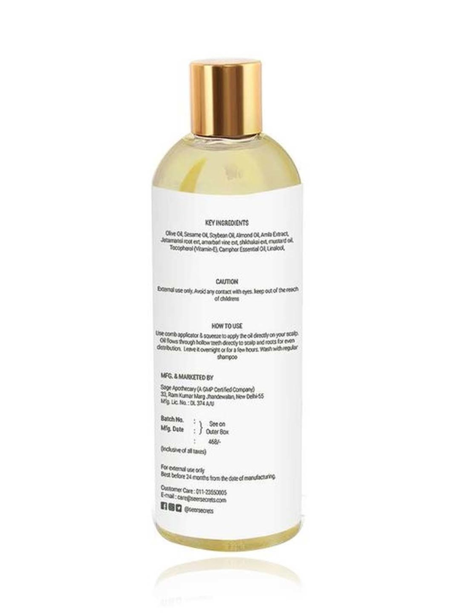 Seer Secrets Scalp & Root Hair Oil - 200 ml