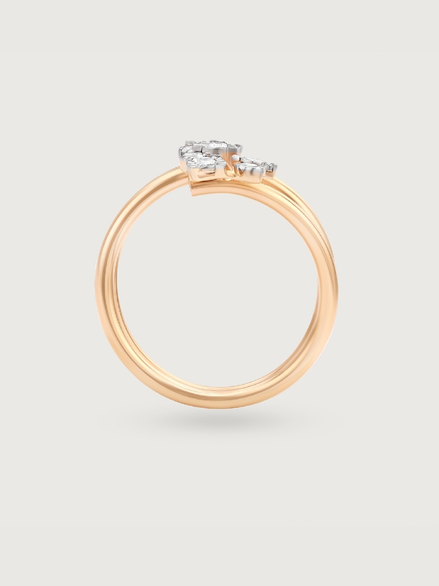 Mia by Tanishq Starry Romance 14k Diamond Finger Ring