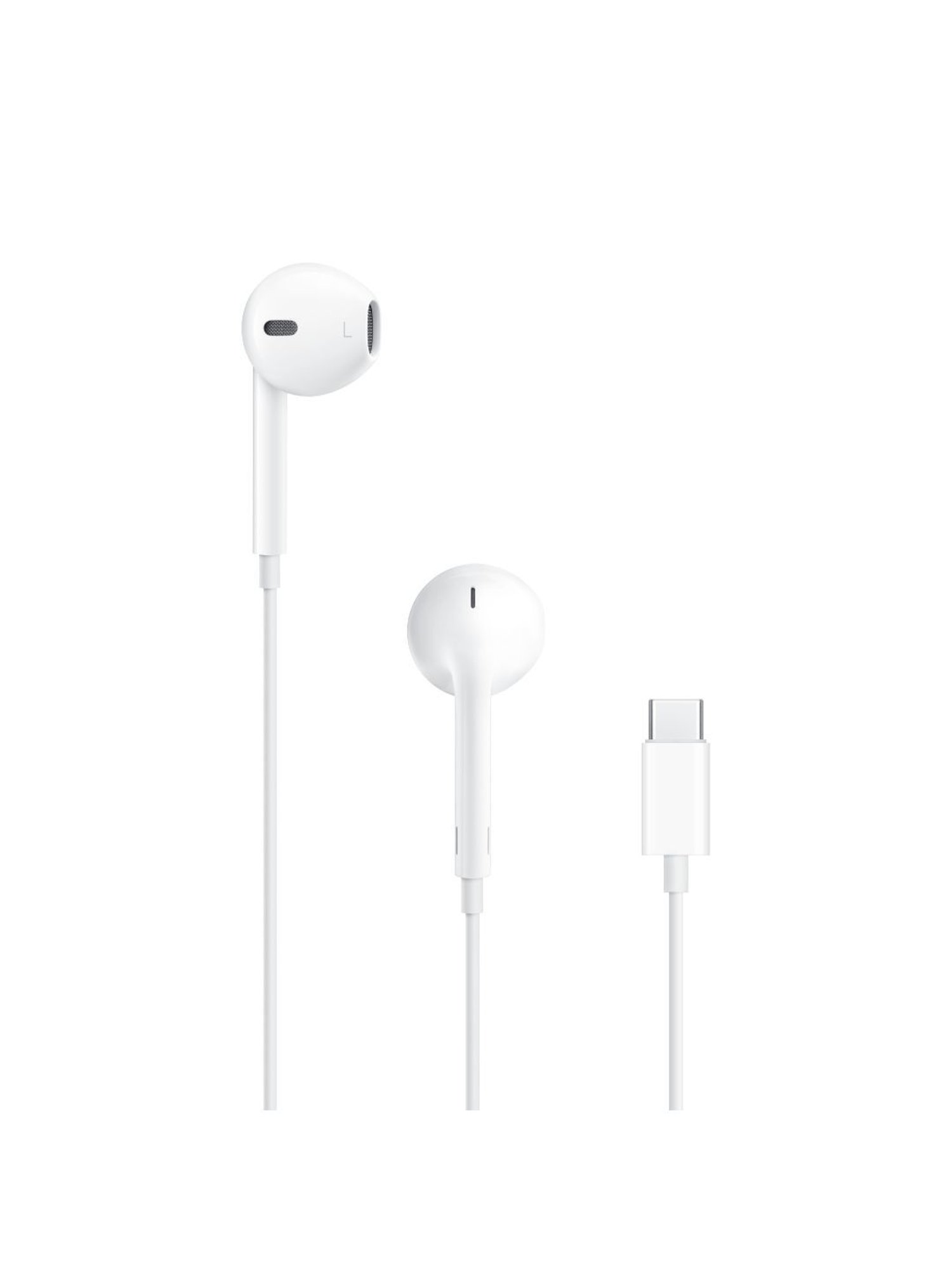 Apple EarPods USB-C In Ear Wired Earphones with Deep, Rich Bass Tones (White)