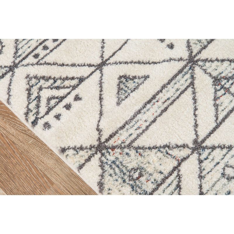 9'3"x12'6" Lima Mori Area Rug Ivory - Momeni