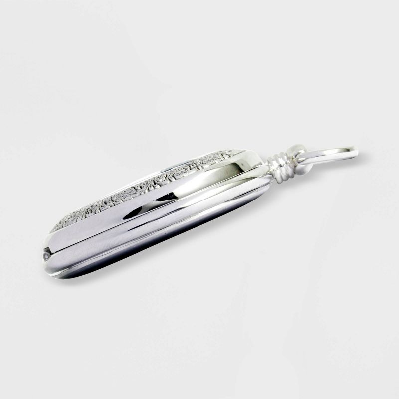 Men's Disney Mickey Mouse Pocket Chain Watch - Silver