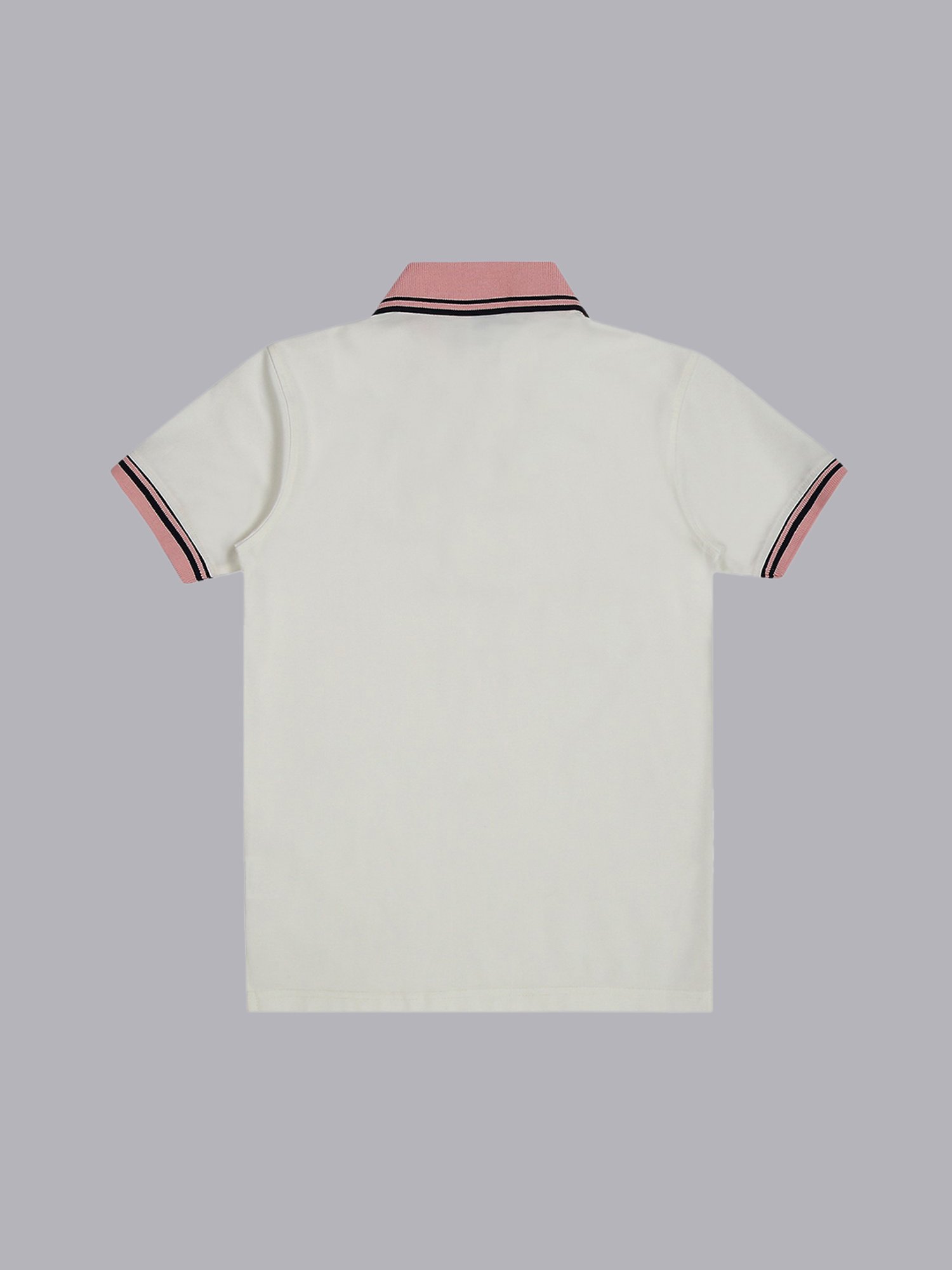 Pantaloons Junior Multicolor Cotton Striped Polo T-Shirt