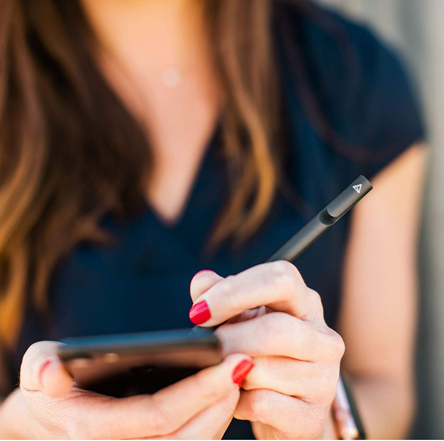 Adonit Mini 4 (Orange) A Pocket-Sized Stylus with Precision Disc, Stylish Laser Cut Clip to Carry Universal for iPad ,iPhone 11/ Pro Max /XS/ XR /10 or newer, Samsung Galaxy, Android Tablets