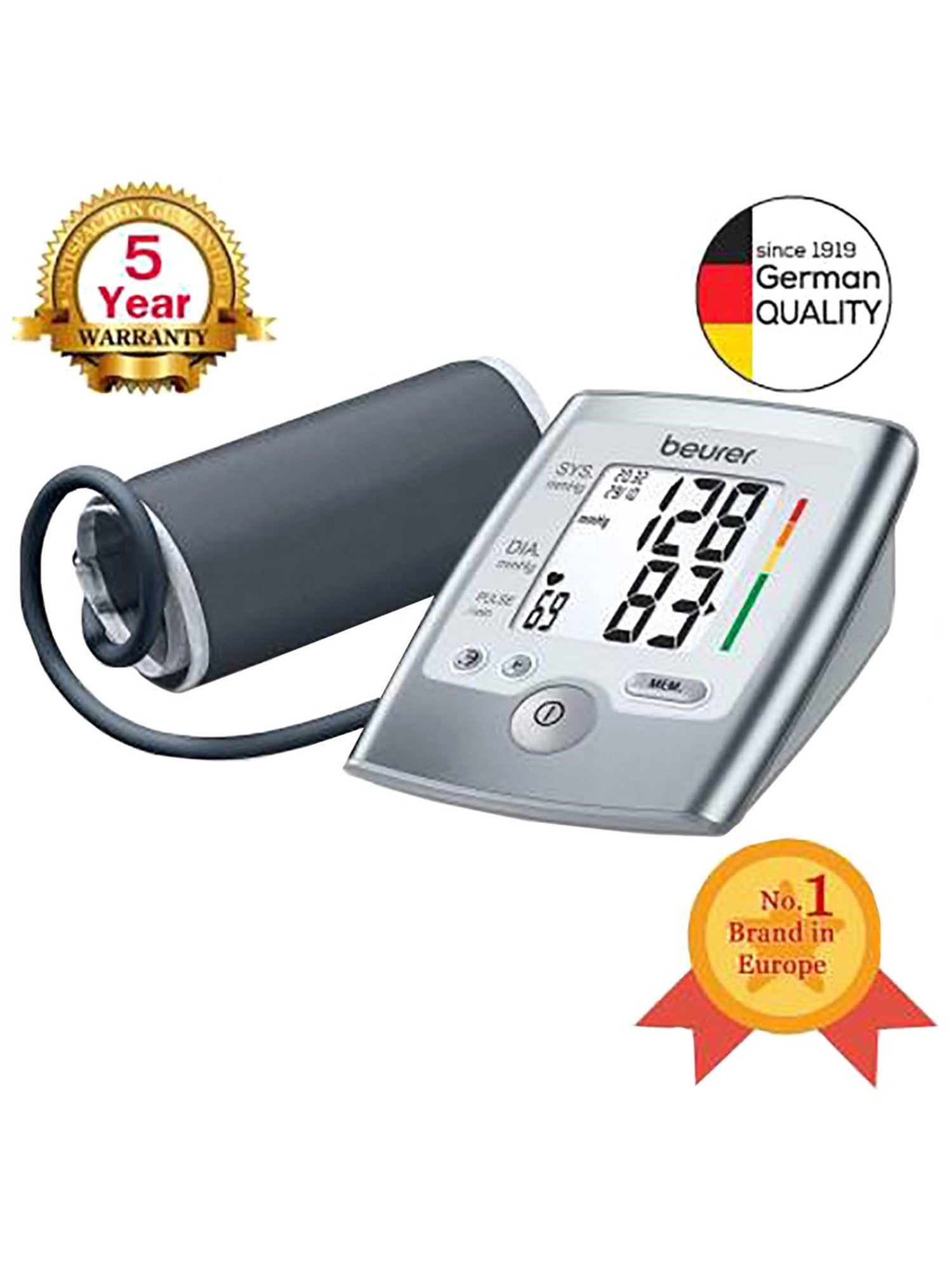 Beurer BM 35 Automatic Upper Arm Blood Pressure Monitor