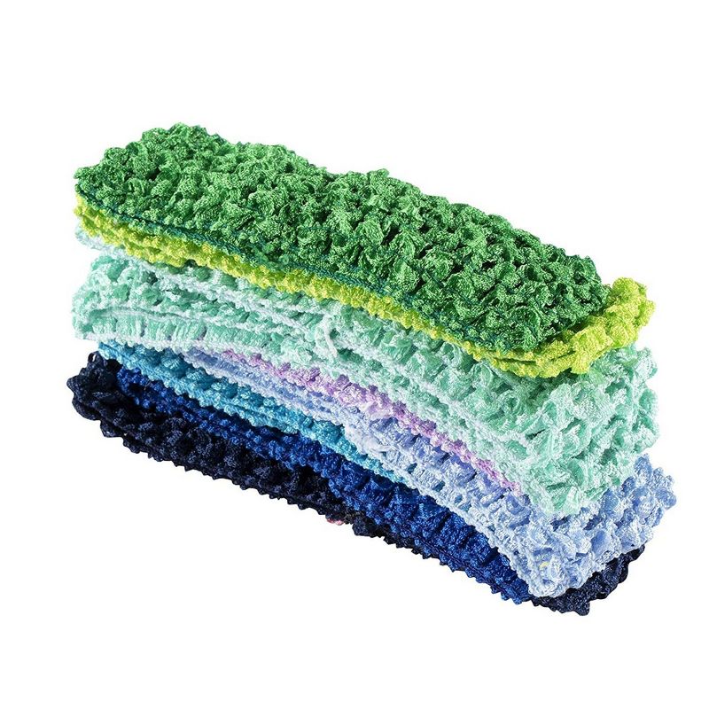 Blue Panda Set of 2 Cowboy Brown Hat & Blue Bandana for Kids Western Themed Birthday Party Halloween Costume