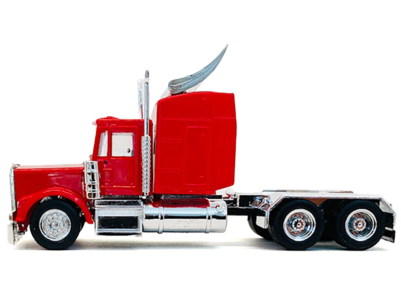 Kenworth T880 Winch Truck with Pinnacle Frac Tank Trailer White and Viper Red 1/34 Diecast Model by First Gear