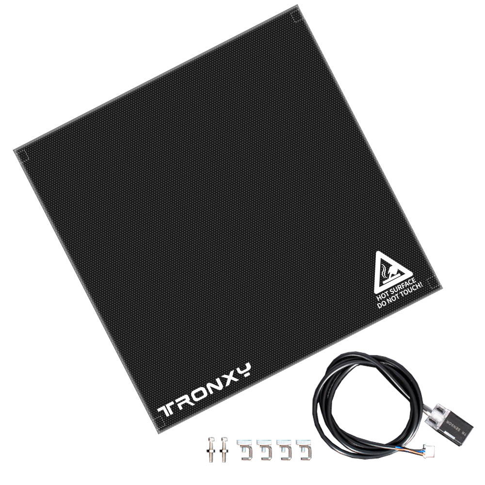 TRONXY's new TR sensor can detect all non-transparent objects, 3D printer kit parts, focus detection, automatic leveling + mesh glass 330*330mm