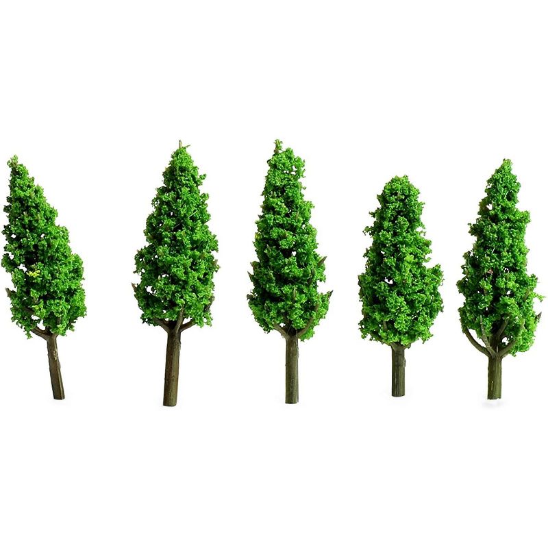 Bright Creations 30 Pieces Miniature Model Trees for Dioramas, Arts and Crafts (8 Sizes)