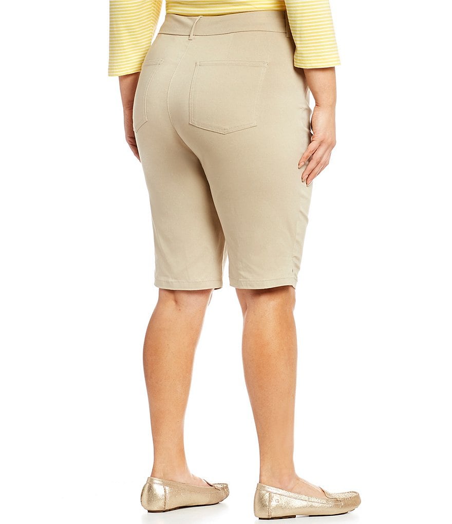 Vince Camuto Plus Size Tencel Drawstring Shorts